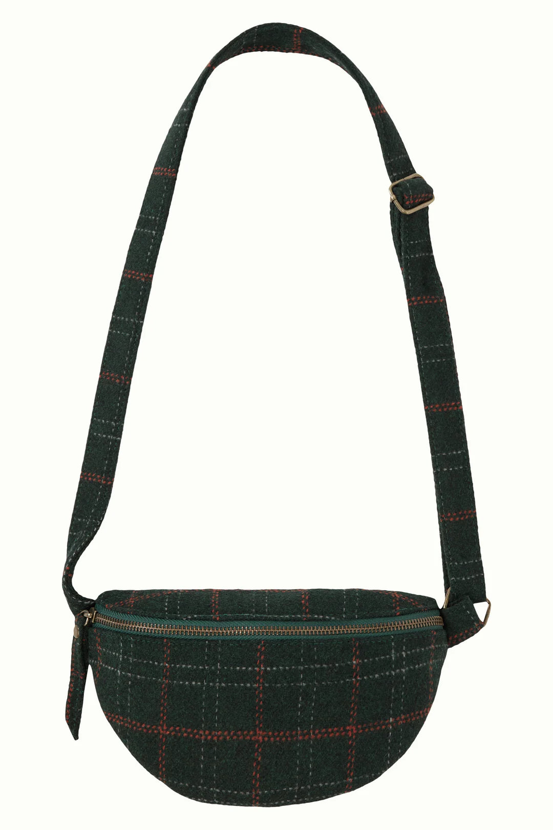 Pequeño paquete Tweedy verde