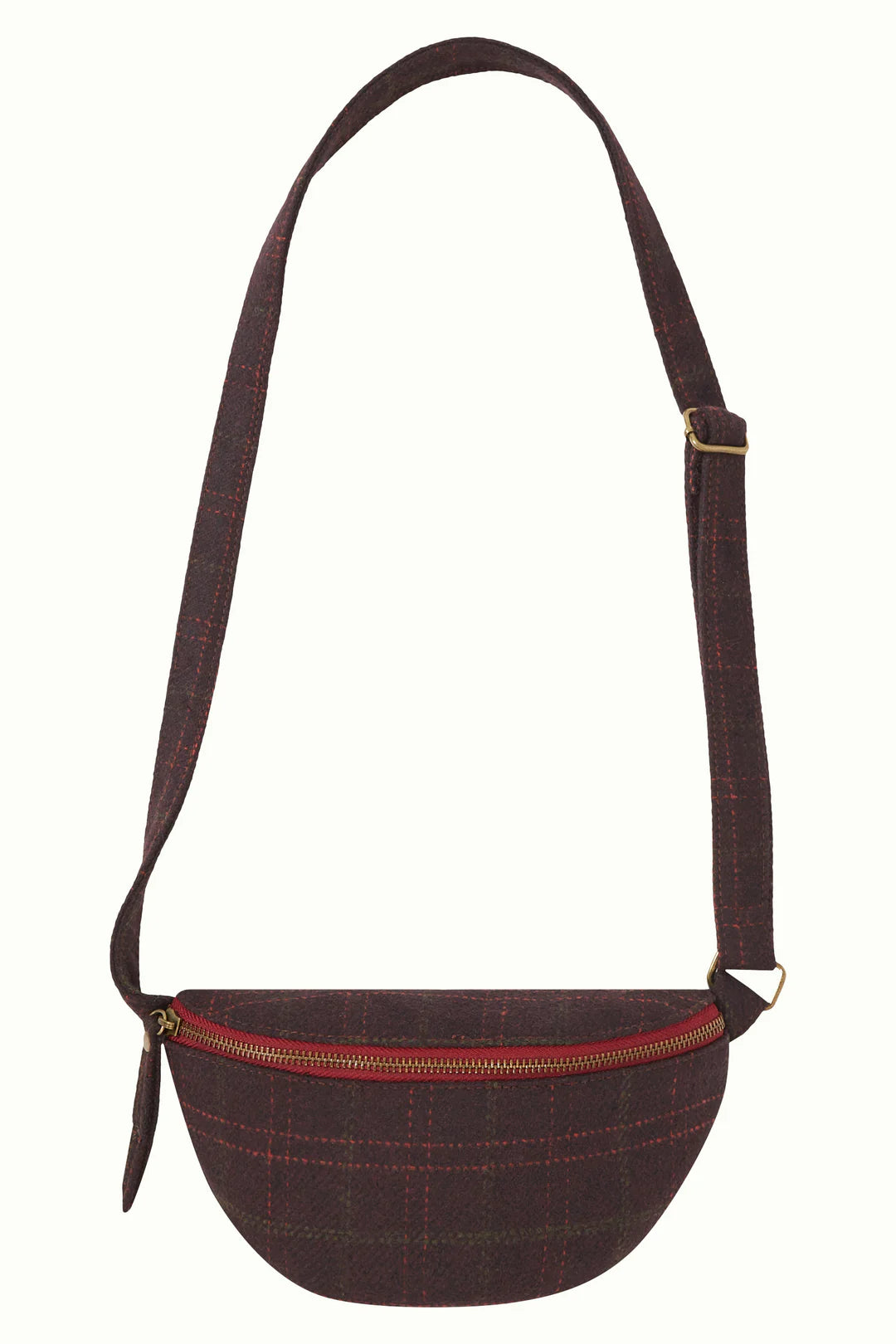 Pequeño paquete Tweedy rojo