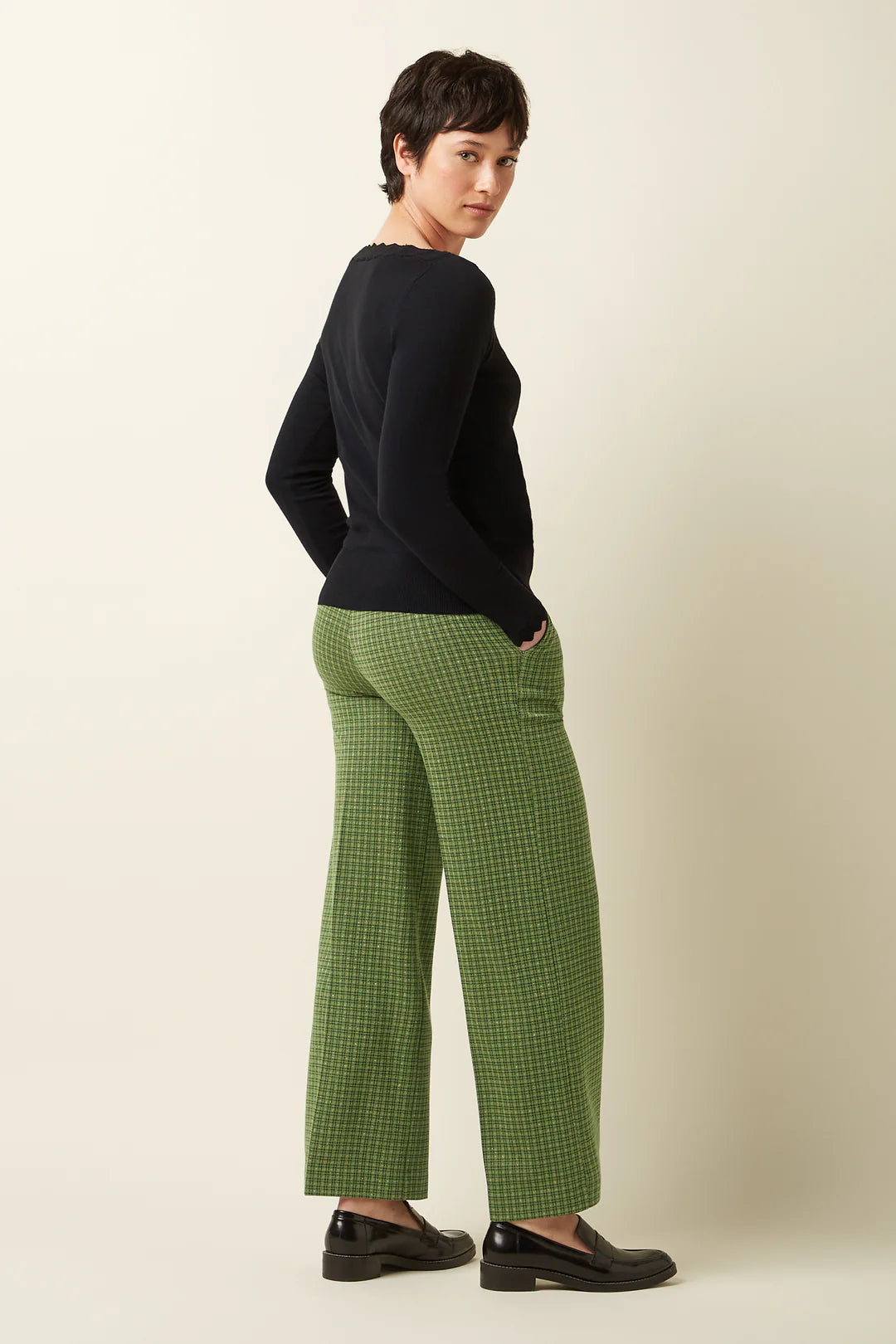 Pantalones Federica Ivy Check