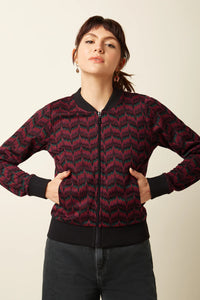 Chaqueta Bessie Estelle Zigzag