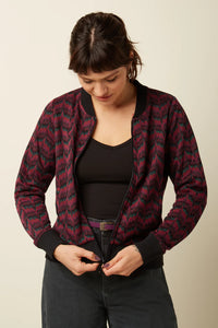 Chaqueta Bessie Estelle Zigzag