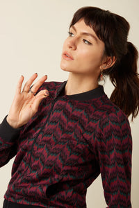 Chaqueta Bessie Estelle Zigzag