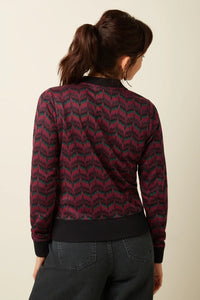 Chaqueta Bessie Estelle Zigzag