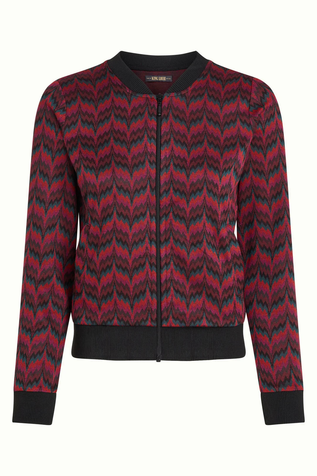 Chaqueta Bessie Estelle Zigzag