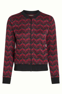 Chaqueta Bessie Estelle Zigzag