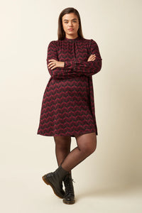 Vestido Sandy Estelle Zigzag