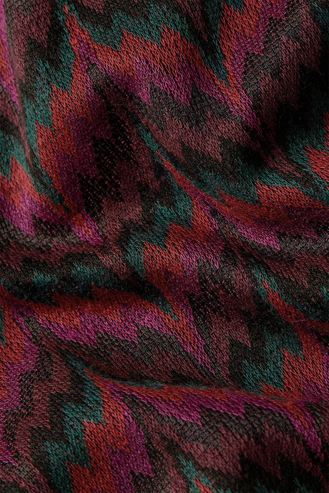 Pantalones Palazzo con borde Estelle Zigzag