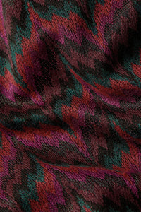 Pantalones Palazzo con borde Estelle Zigzag