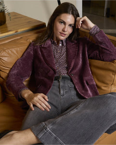 Pantalón vaquero corte flare Gris  555LIJE524-80