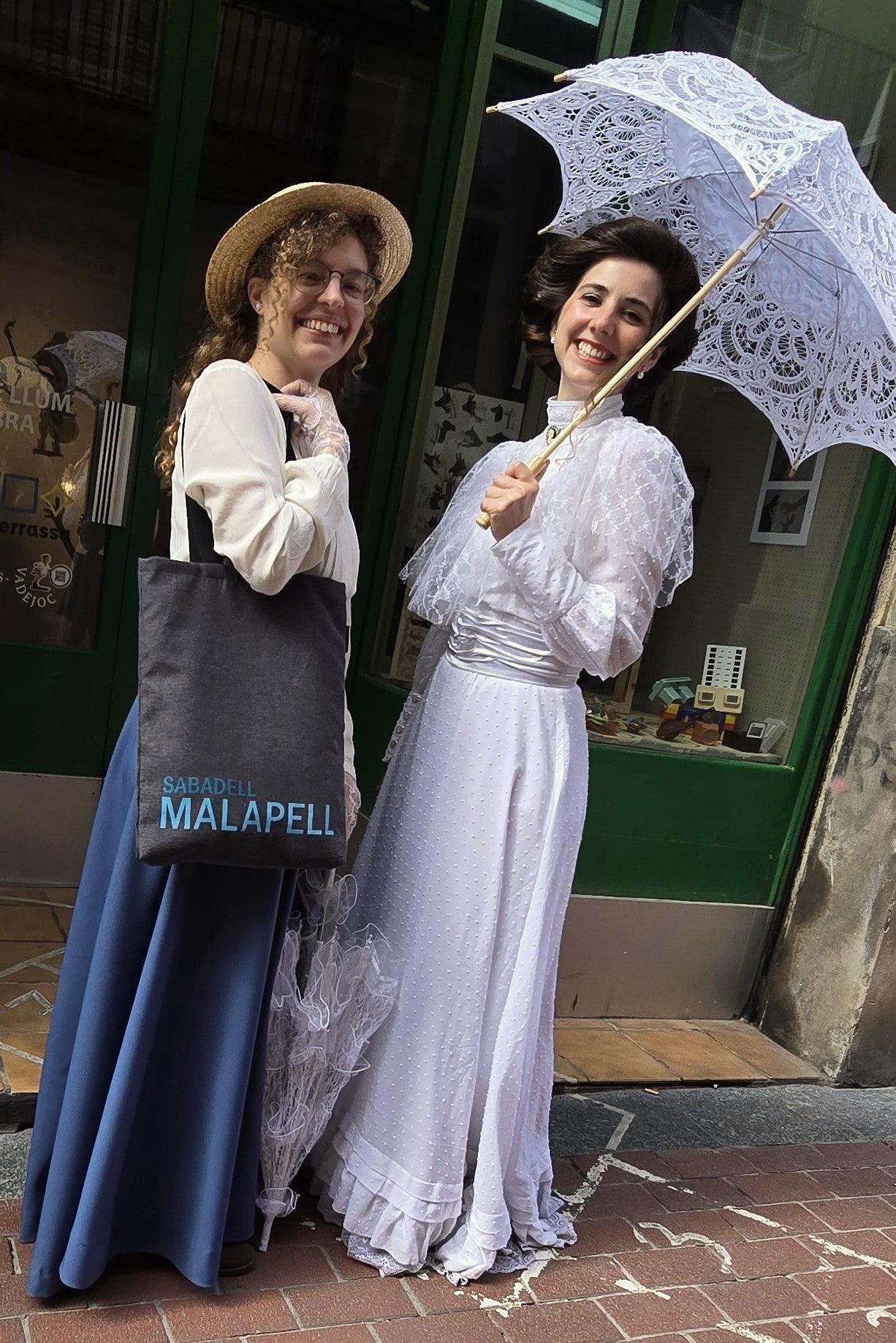 Tote bag Terrassa Malarça vs Sabadell Malapell blau