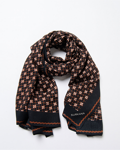 Pañuelo 100% viscosa Negro 35PASA227