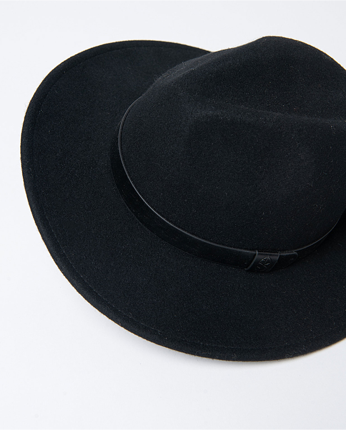 Sombrero clásico de ala ancha Negro  35SOFE531-00