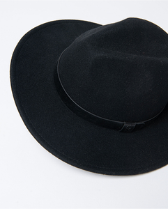Sombrero clásico de ala ancha Negro  35SOFE531-00