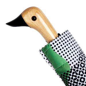Paraguas ecológico con forma de cabeza de pato Dots