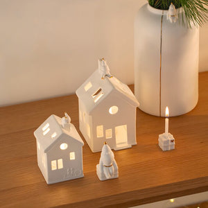 Casa de luz Papá Noel "Esperando a Rodolfo" 92646