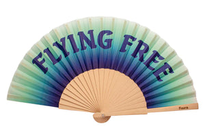 Abanico "Flying free"
