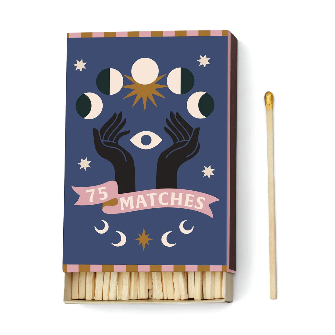 A Dopo "Moon" - Fósforos en caja de 75 ct