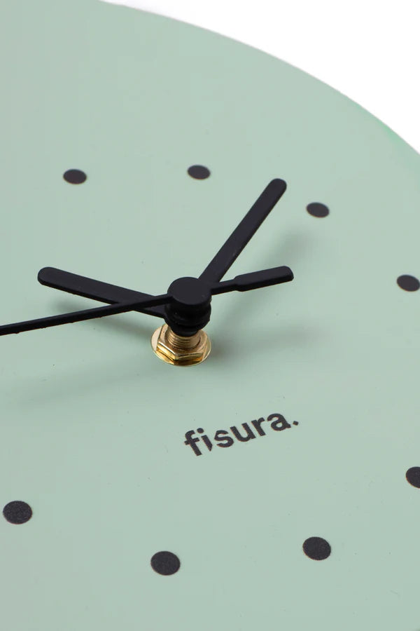 Reloj gato verde menta