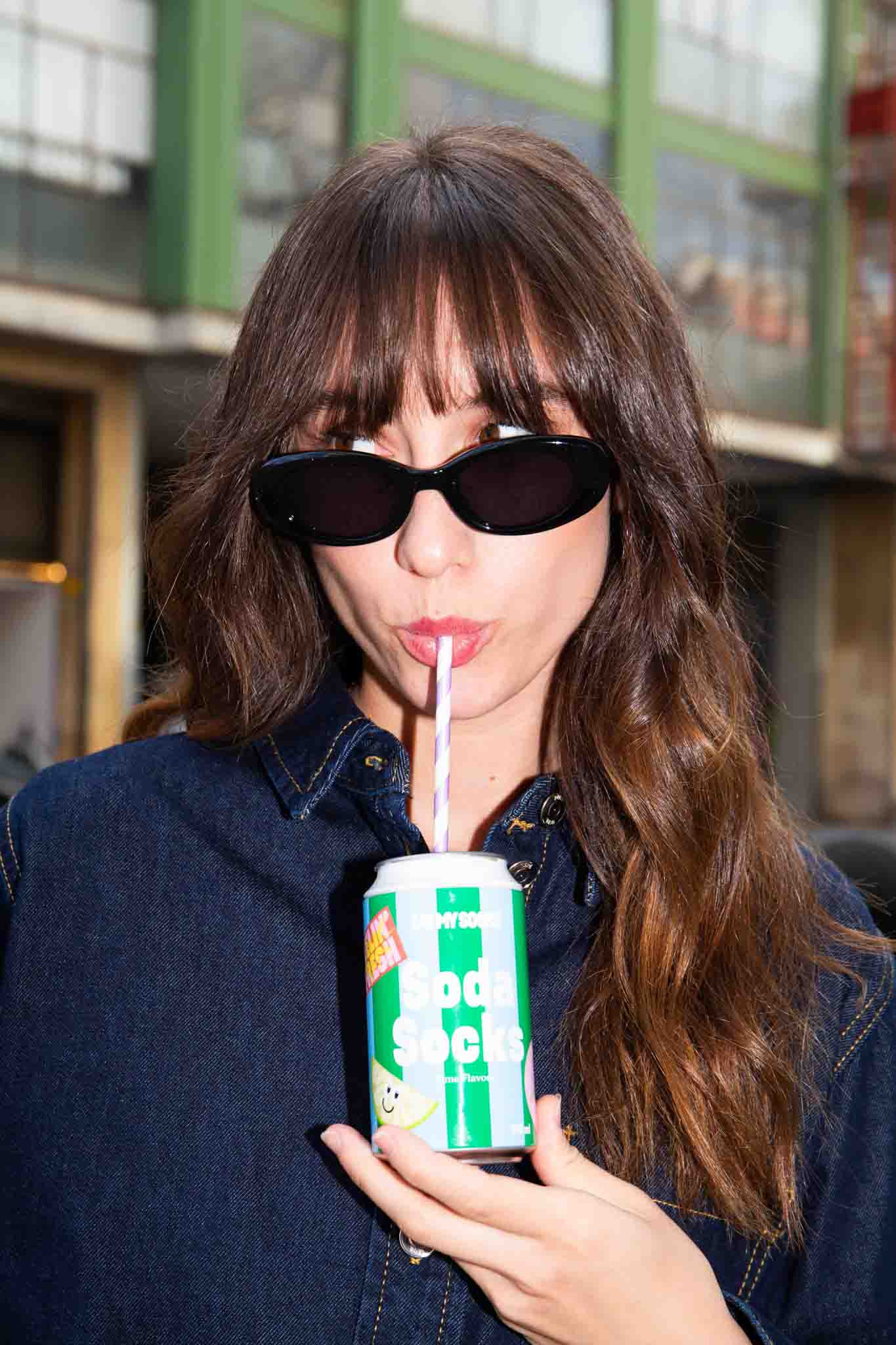 Calcetines de refresco de lima