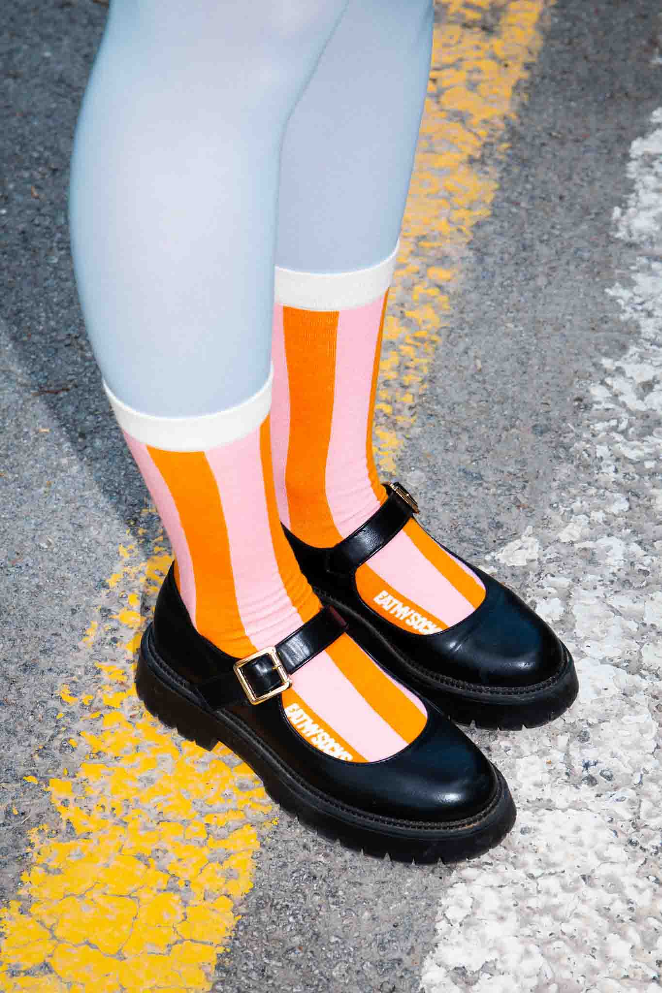 Calcetines de refresco de fresa