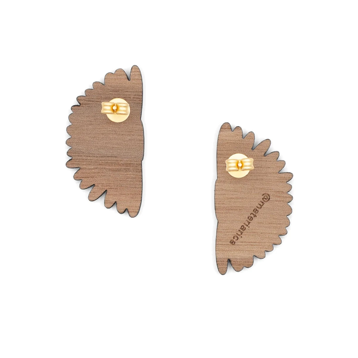 Pendientes de botón Margarita Love me, Love me not