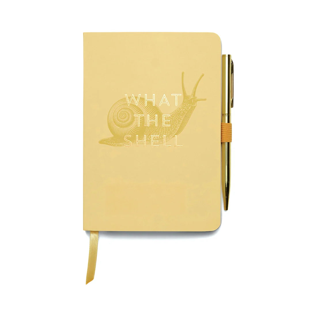 Libreta vintage Sass con bolígrafo - What the Shell