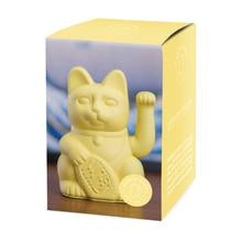 Gato de la suerte amarillo