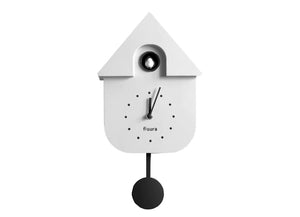 Reloj cuco blanco