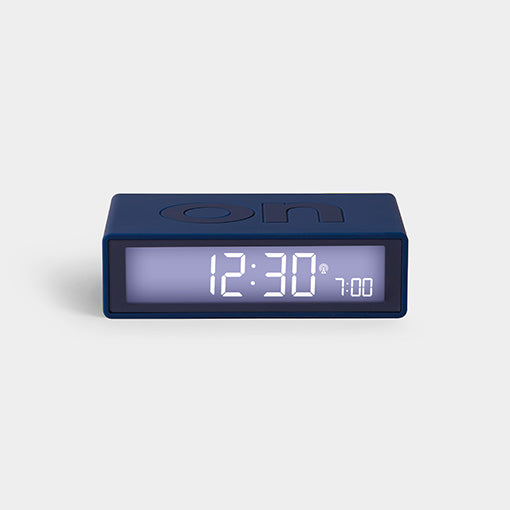 Despertador azul oscuro Lexon