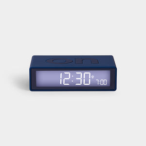 Despertador azul oscuro Lexon