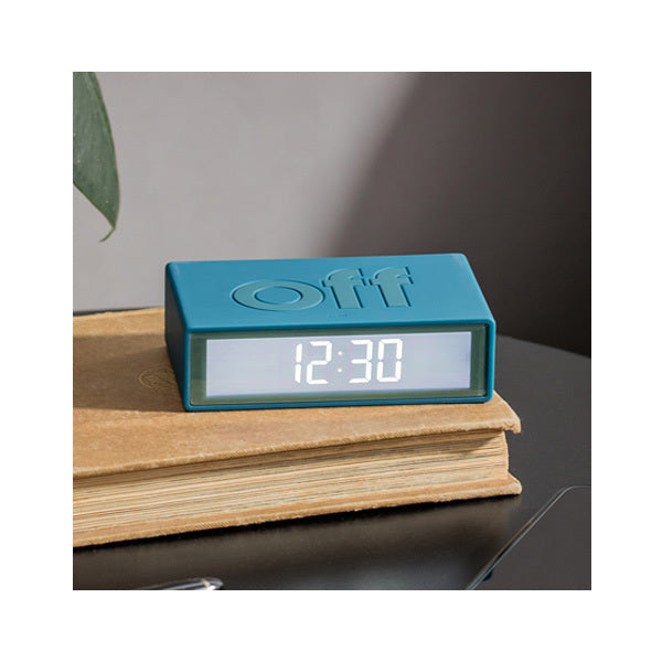Despertador azul oscuro Lexon